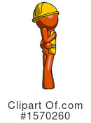 Orange Design Mascot Clipart #1570260 by Leo Blanchette