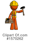 Orange Design Mascot Clipart #1570262 by Leo Blanchette