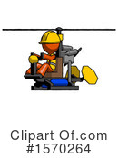 Orange Design Mascot Clipart #1570264 by Leo Blanchette