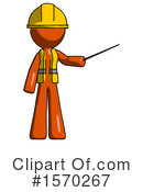 Orange Design Mascot Clipart #1570267 by Leo Blanchette