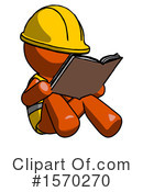 Orange Design Mascot Clipart #1570270 by Leo Blanchette