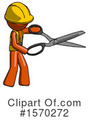 Orange Design Mascot Clipart #1570272 by Leo Blanchette