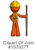 Orange Design Mascot Clipart #1570277 by Leo Blanchette