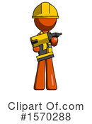 Orange Design Mascot Clipart #1570288 by Leo Blanchette