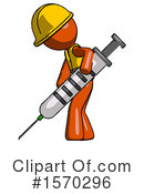 Orange Design Mascot Clipart #1570296 by Leo Blanchette
