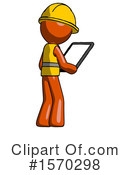 Orange Design Mascot Clipart #1570298 by Leo Blanchette
