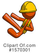 Orange Design Mascot Clipart #1570301 by Leo Blanchette
