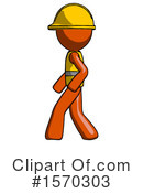 Orange Design Mascot Clipart #1570303 by Leo Blanchette