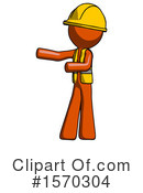 Orange Design Mascot Clipart #1570304 by Leo Blanchette