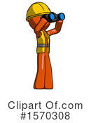 Orange Design Mascot Clipart #1570308 by Leo Blanchette