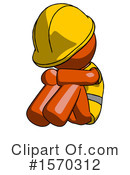 Orange Design Mascot Clipart #1570312 by Leo Blanchette