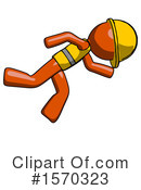 Orange Design Mascot Clipart #1570323 by Leo Blanchette