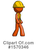Orange Design Mascot Clipart #1570346 by Leo Blanchette