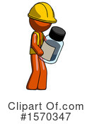 Orange Design Mascot Clipart #1570347 by Leo Blanchette