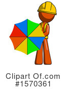 Orange Design Mascot Clipart #1570361 by Leo Blanchette