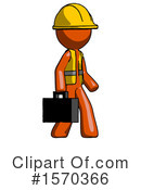 Orange Design Mascot Clipart #1570366 by Leo Blanchette