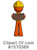 Orange Design Mascot Clipart #1570369 by Leo Blanchette