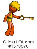 Orange Design Mascot Clipart #1570370 by Leo Blanchette