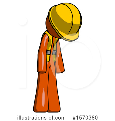 Royalty-Free (RF) Orange Design Mascot Clipart Illustration by Leo Blanchette - Stock Sample #1570380