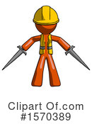 Orange Design Mascot Clipart #1570389 by Leo Blanchette