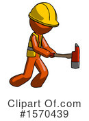 Orange Design Mascot Clipart #1570439 by Leo Blanchette