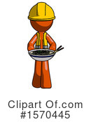 Orange Design Mascot Clipart #1570445 by Leo Blanchette