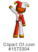 Orange Design Mascot Clipart #1573304 by Leo Blanchette