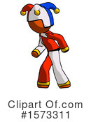 Orange Design Mascot Clipart #1573311 by Leo Blanchette