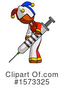 Orange Design Mascot Clipart #1573325 by Leo Blanchette