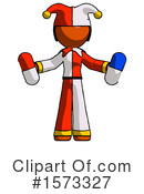 Orange Design Mascot Clipart #1573327 by Leo Blanchette