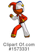 Orange Design Mascot Clipart #1573331 by Leo Blanchette