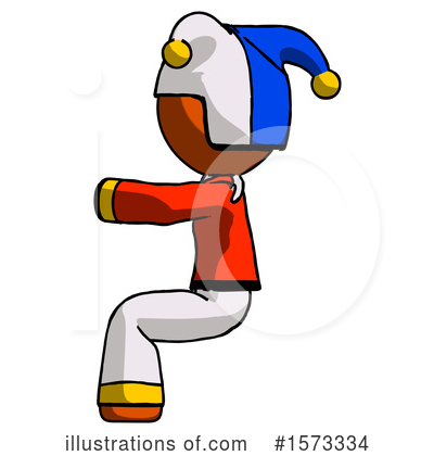 Royalty-Free (RF) Orange Design Mascot Clipart Illustration by Leo Blanchette - Stock Sample #1573334