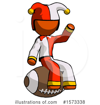 Royalty-Free (RF) Orange Design Mascot Clipart Illustration by Leo Blanchette - Stock Sample #1573338