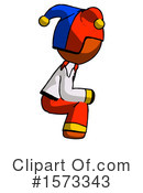 Orange Design Mascot Clipart #1573343 by Leo Blanchette