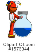 Orange Design Mascot Clipart #1573344 by Leo Blanchette