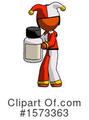 Orange Design Mascot Clipart #1573363 by Leo Blanchette