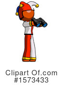 Orange Design Mascot Clipart #1573433 by Leo Blanchette