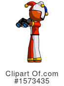 Orange Design Mascot Clipart #1573435 by Leo Blanchette