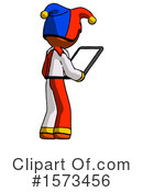 Orange Design Mascot Clipart #1573456 by Leo Blanchette