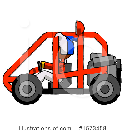 Royalty-Free (RF) Orange Design Mascot Clipart Illustration by Leo Blanchette - Stock Sample #1573458
