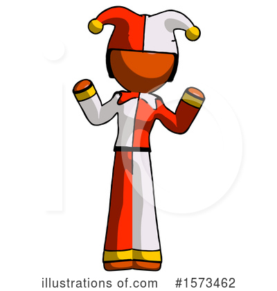 Royalty-Free (RF) Orange Design Mascot Clipart Illustration by Leo Blanchette - Stock Sample #1573462