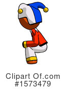 Orange Design Mascot Clipart #1573479 by Leo Blanchette