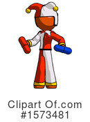Orange Design Mascot Clipart #1573481 by Leo Blanchette