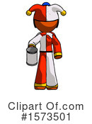 Orange Design Mascot Clipart #1573501 by Leo Blanchette