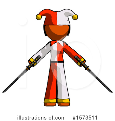 Royalty-Free (RF) Orange Design Mascot Clipart Illustration by Leo Blanchette - Stock Sample #1573511