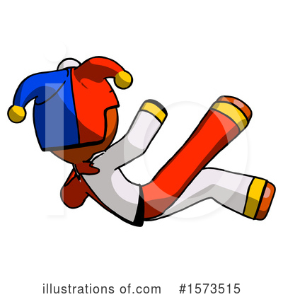 Royalty-Free (RF) Orange Design Mascot Clipart Illustration by Leo Blanchette - Stock Sample #1573515