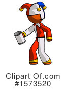 Orange Design Mascot Clipart #1573520 by Leo Blanchette