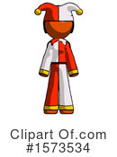 Orange Design Mascot Clipart #1573534 by Leo Blanchette
