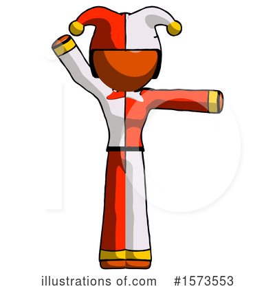Royalty-Free (RF) Orange Design Mascot Clipart Illustration by Leo Blanchette - Stock Sample #1573553