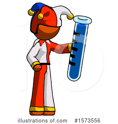 Royalty-Free (RF) Orange Design Mascot Clipart Illustration by Leo Blanchette - Stock Sample #1573556